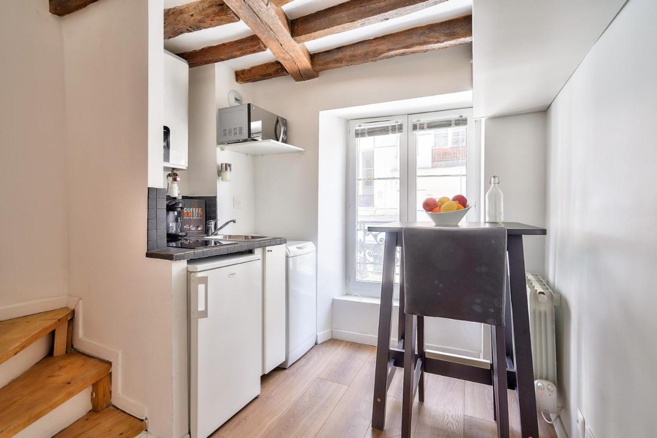 Cute And New Studio Duplex In The Heart Of Paris Exteriör bild