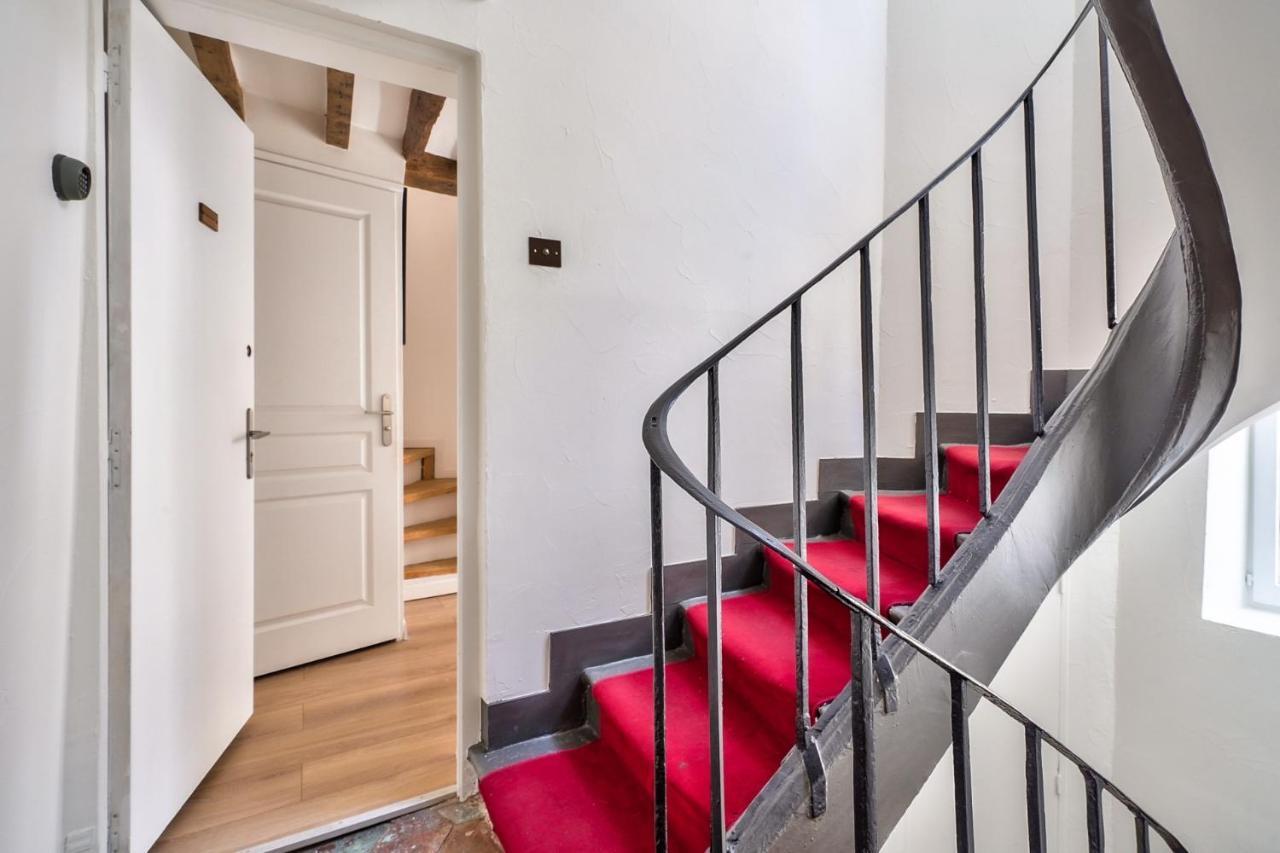 Cute And New Studio Duplex In The Heart Of Paris Exteriör bild