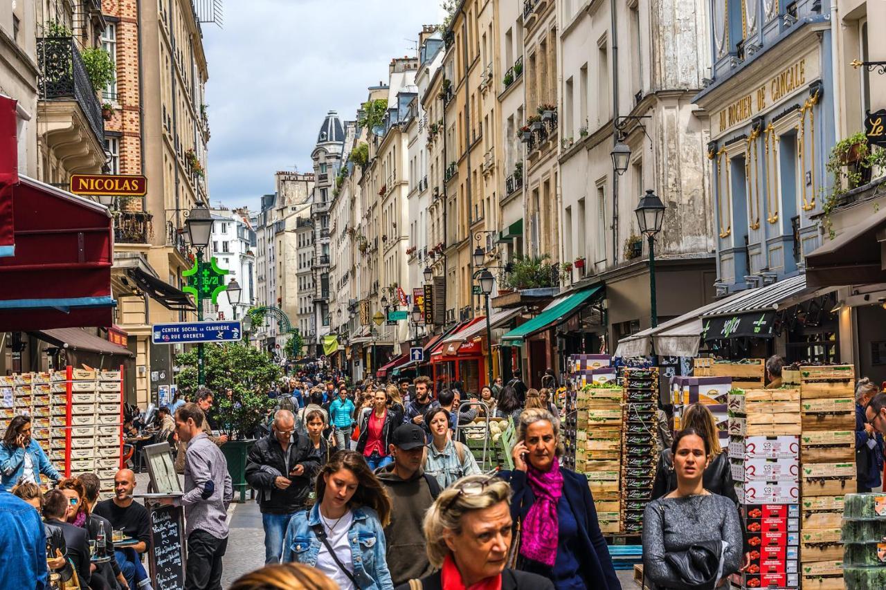 Cute And New Studio Duplex In The Heart Of Paris Exteriör bild