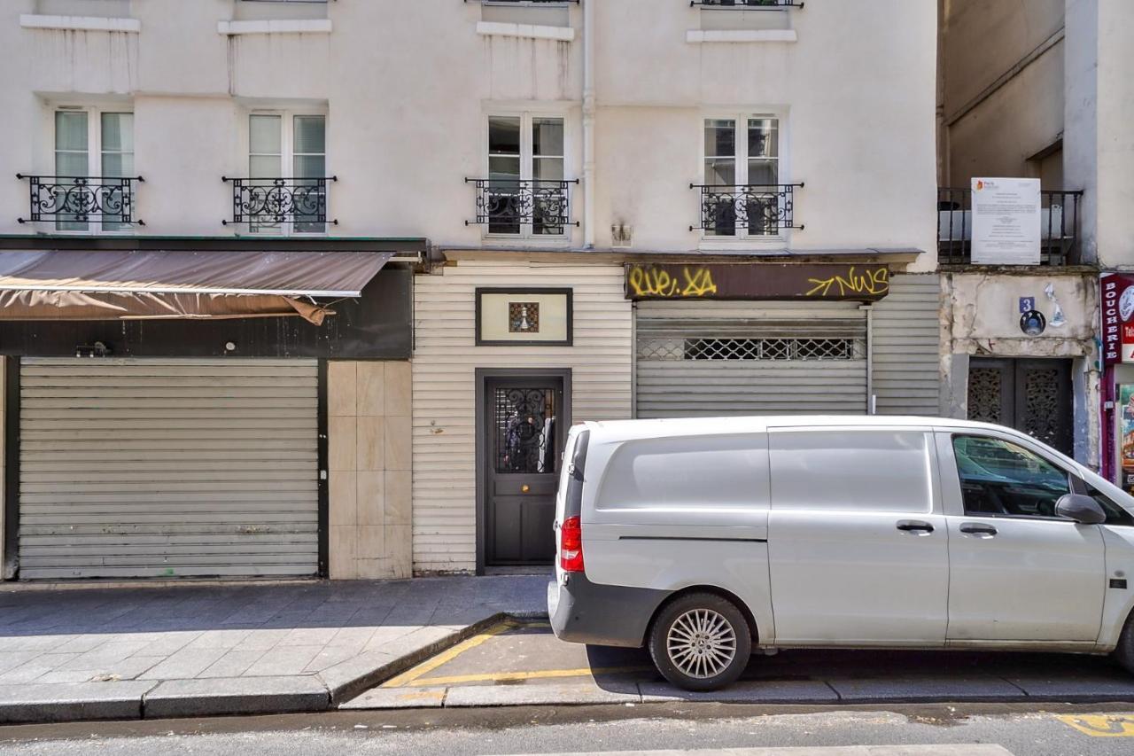 Cute And New Studio Duplex In The Heart Of Paris Exteriör bild