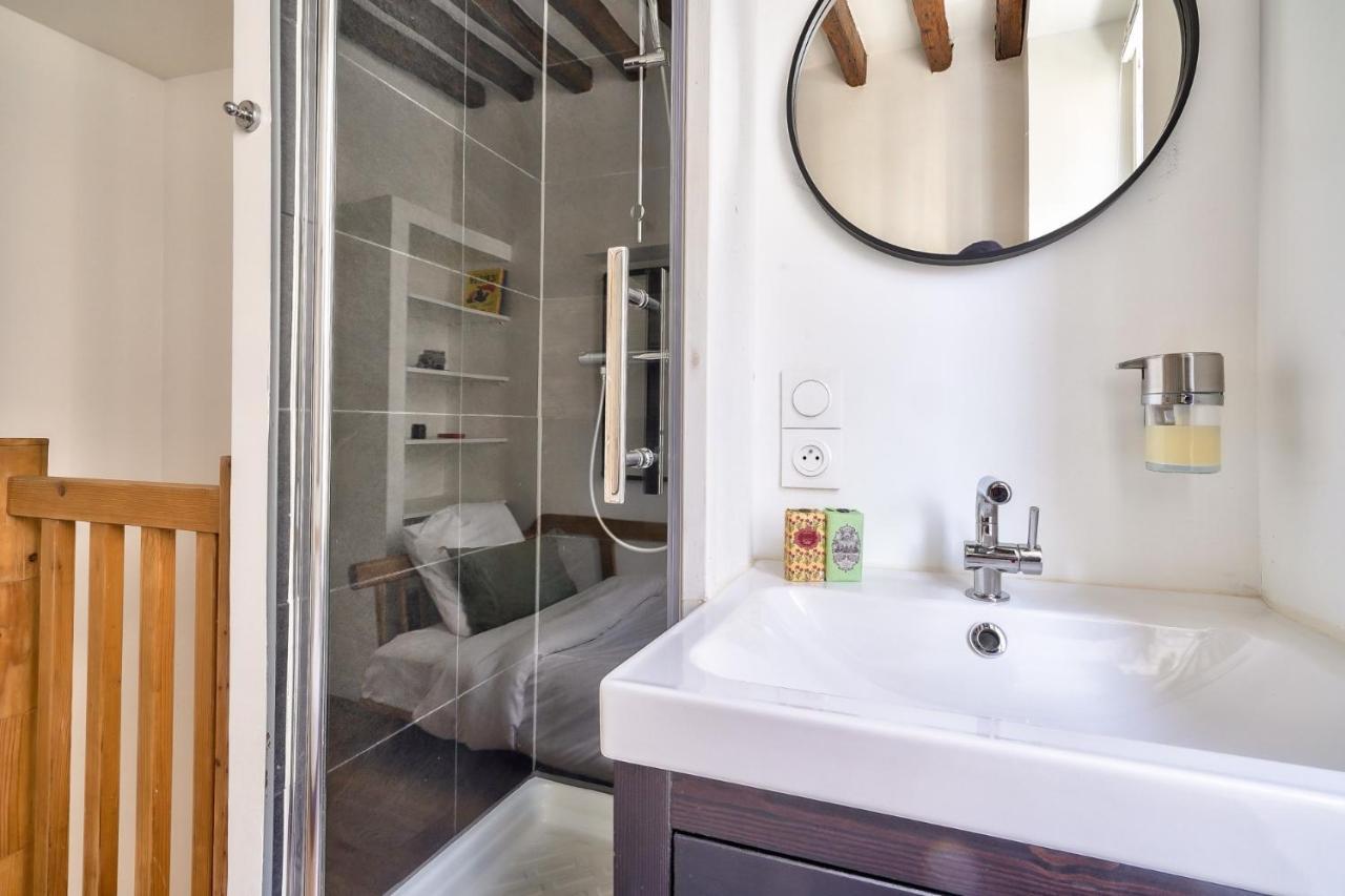 Cute And New Studio Duplex In The Heart Of Paris Exteriör bild